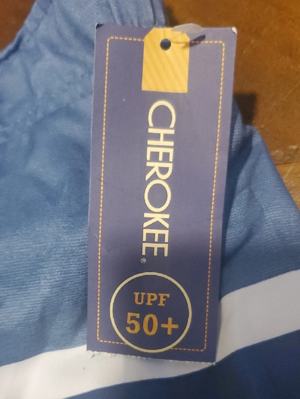 Cherokee Boys Colorblock Swim Trunks - Blue, Green, Orange, White